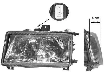 Luz derecha para Seat Cordoba  6K2, C2