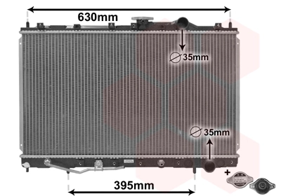 Comprar Radiador Mitsubishi Galant VII E5A, E7A, E8A