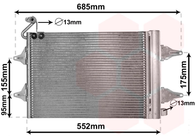 Comprar Condensador de aire acondicionado Ibiza III 6L1