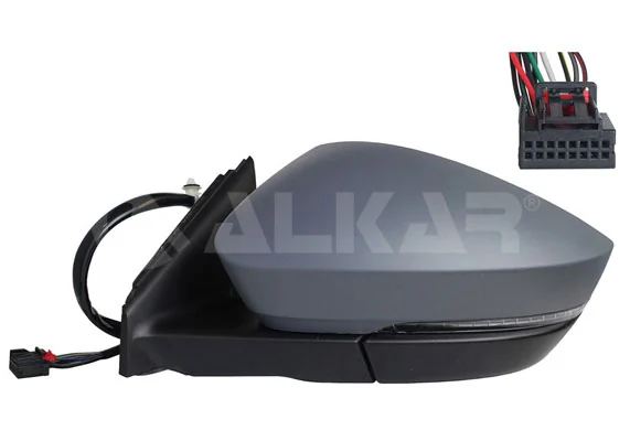 Espejo de retrovisor izquierdo para Skoda KAROQ NU7, ND7