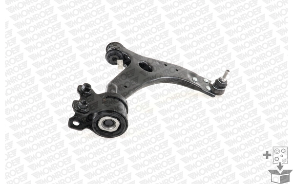 Brazo inferior derecho de la suspensión delantera 1420859 Opel