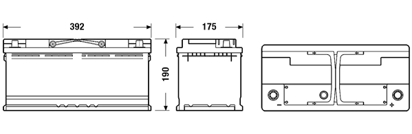 CB1100 Exide Batería Start-Stop