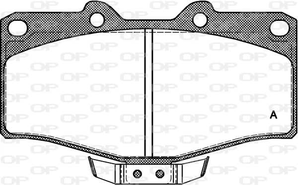 Pastillas de freno delanteras para Toyota Land Cruiser  (J8)