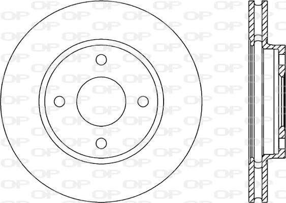 Comprar Freno de disco delantero Mondeo II BFP