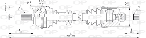 DRS613700 Open Parts