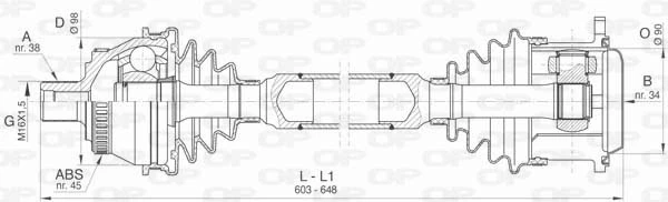 DRS640400 Open Parts