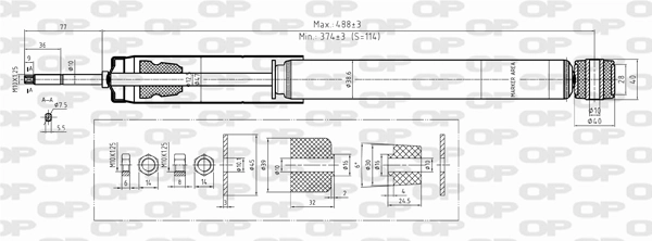 SAB804232 Open Parts