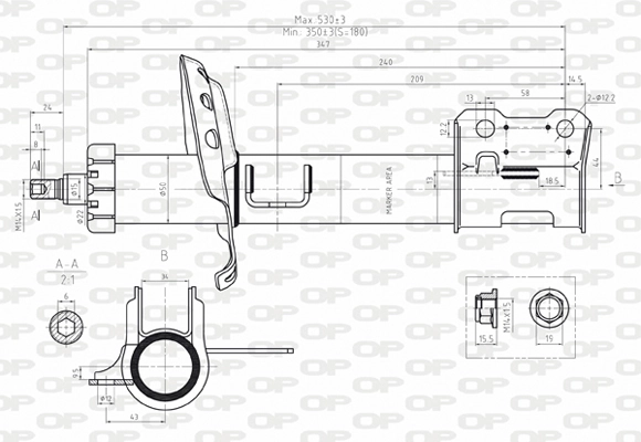 SAB807831 Open Parts