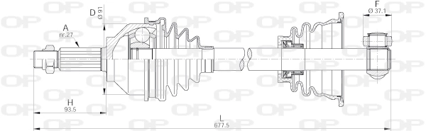DRS619100 Open Parts