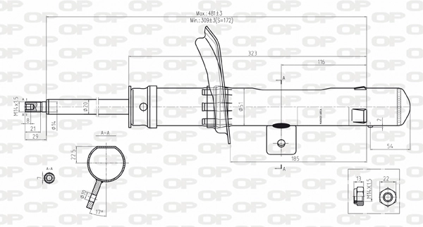 SAB813711 Open Parts