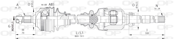 DRS639600 Open Parts