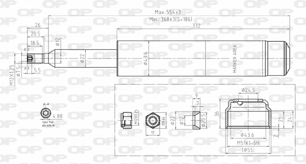 SAB809511 Open Parts