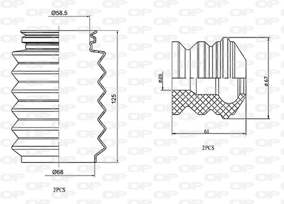 DCK509704 Open Parts