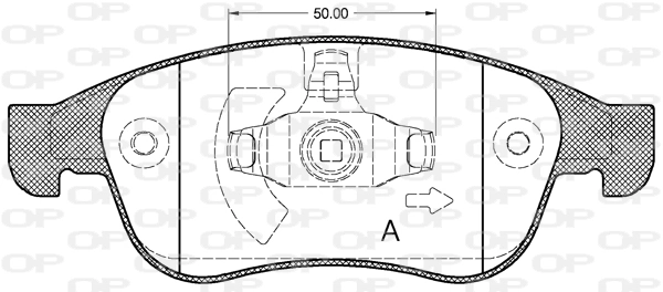 Pastillas de freno para Renault CAPTUR HF
