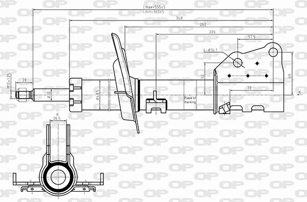 SAB862231 Open Parts