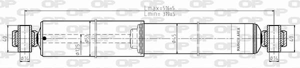 Amortiguadores traseros para Mercedes Sprinter  (906)