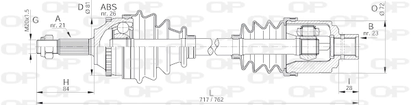 DRS607300 Open Parts
