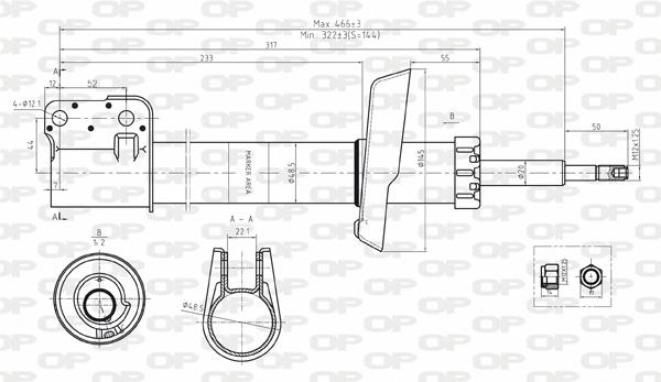 SAB813031 Open Parts