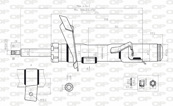 SAB815431 Open Parts