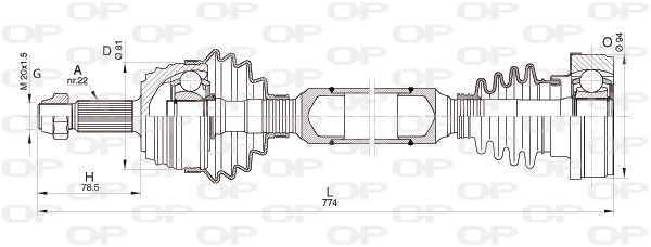 DRS634900 Open Parts