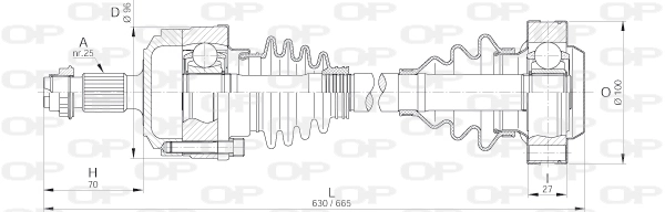 DRS618700 Open Parts