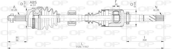 DRS621000 Open Parts
