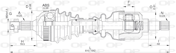 DRS628000 Open Parts