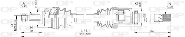 DRS638900 Open Parts