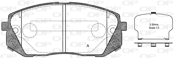 Pastillas de freno para Hyundai Tucson TM