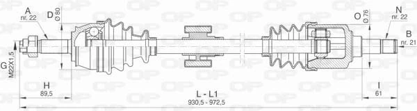 DRS645000 Open Parts