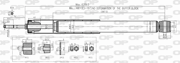 SAB831932 Open Parts