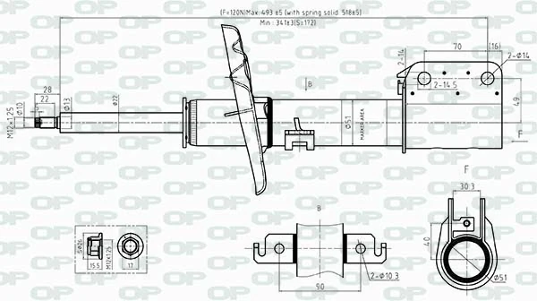 SAB852231 Open Parts