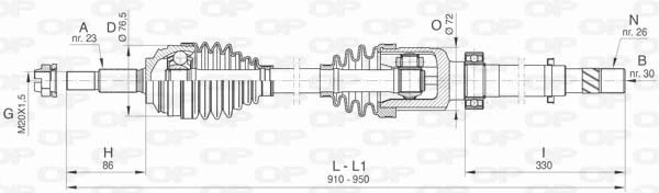 DRS647300 Open Parts