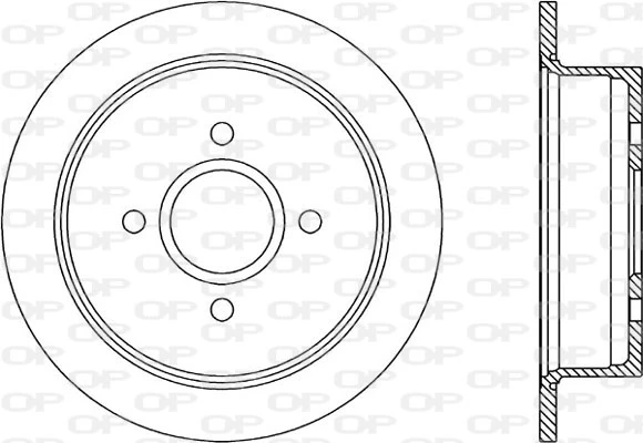 Comprar Disco de freno trasero Ford Escort '95 AVL