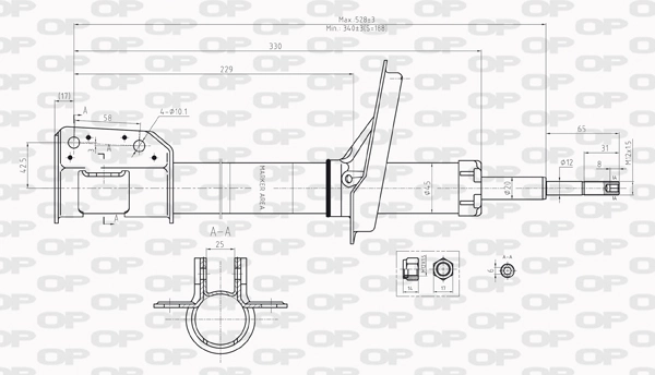 SAB801231 Open Parts