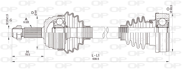 DRS633800 Open Parts