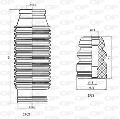 DCK509004 Open Parts