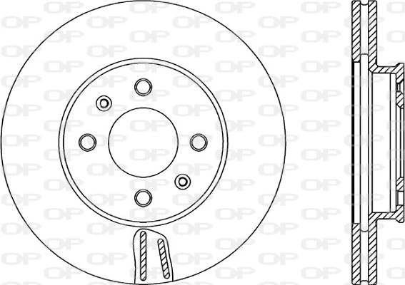 Disco de freno para Hyundai I20 PB