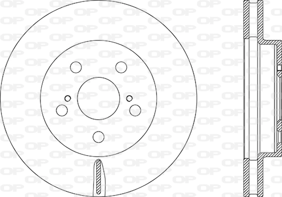 Comprar Disco de freno delantero Toyota Prius ZVW5 a bajo precio