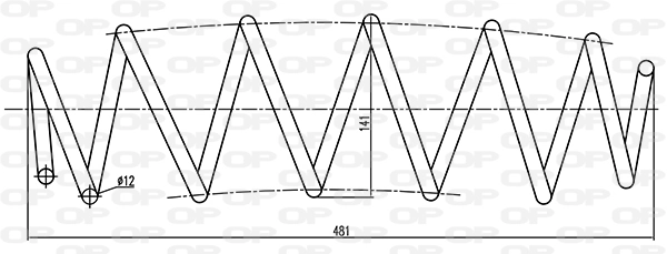 Precio del repuesto Muelles delantero Stilo  hatchback