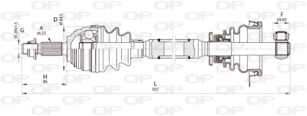 DRS635200 Open Parts