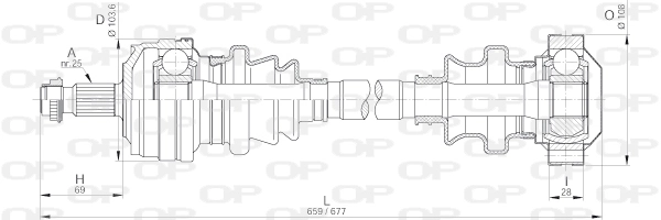 DRS618500 Open Parts