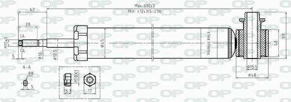 SAB853232 Open Parts