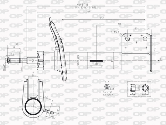 SAB823531 Open Parts