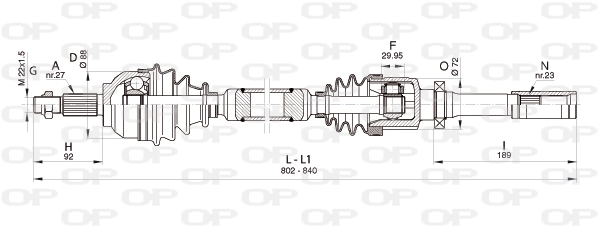 DRS635300 Open Parts