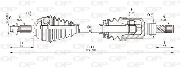 DRS634500 Open Parts