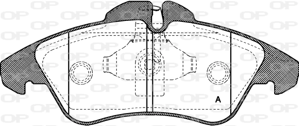 Comprar DP50010 Brembo Pastillas delanteras de freno