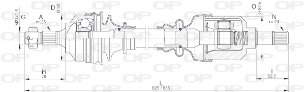 DRS625200 Open Parts