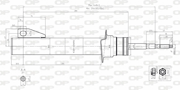 SAB813131 Open Parts