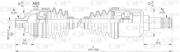 DRS629000 Open Parts